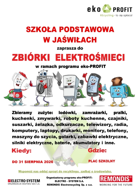 ZBIÓRKA ELEKTROODPADÓW