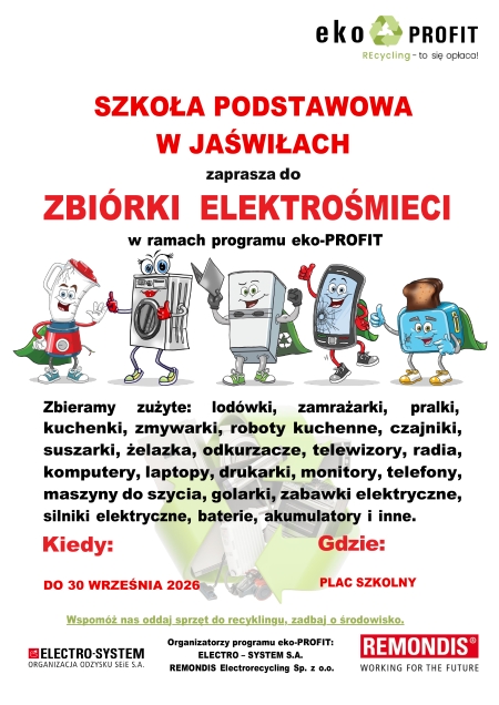  PRZEDŁUŻAMY ZBIÓRKĘ ELEKTROODPADÓW!